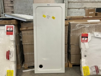 1700mm x 760mm Acrylic Capped Stone Resin Shower Low Profile Tray