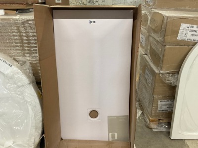 1300mm x 700mm Poalgi Slate Shower Tray - White