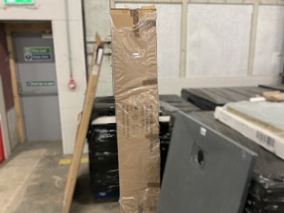 300mm x1950mm Wetroom Hinging Flipper Panel