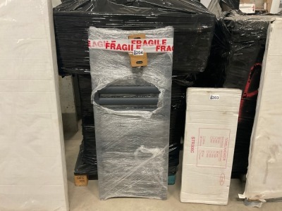 1200 x 500 Designer Heated Towel Rail (Anthracite)