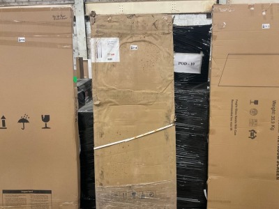 700x1850 Frameless Side Panel