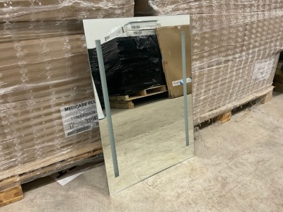 700mm x 500mm LED Mirror with Demister