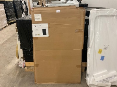 700x1200 Black Uno Rectangle Tray