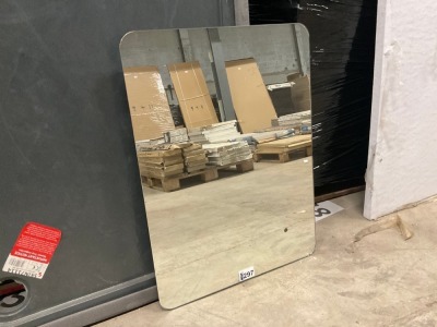 800mm x 600mm LED Mirror with Sensor On/Off & Heated Demister Pad