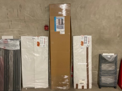 Eastbrook Peretti 1800 x 375 Matt White Aluminium Designer Radiator