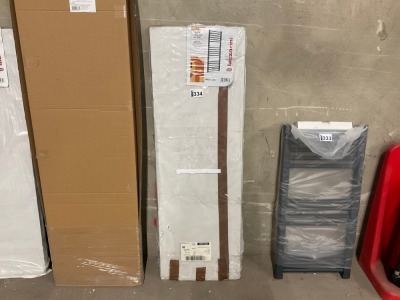 1200mm x 400mm Heated Towel Rail (Anthracite)
