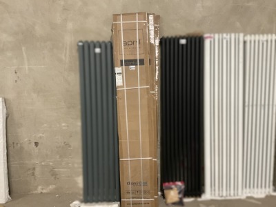 Approx. 3No. 300mm x 2000mm x 8mm Wetroom Return Panels Clear Glass