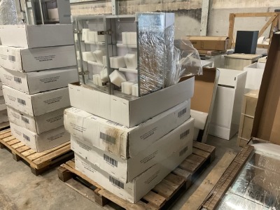 Approx. 4No. 700x600 Bathroom LED Mirror Cabinets - Spares or Repair