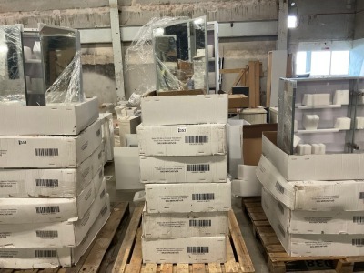 Approx. 6No. 700x500 Bathroom LED Mirror Cabinets - Spares or Repair