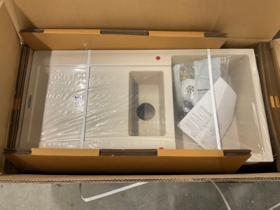 Rangemaster Scoria 1000x500 1.5 Bowl Inset Reversible Sink