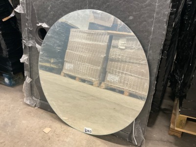 800mm Round LED Mirror