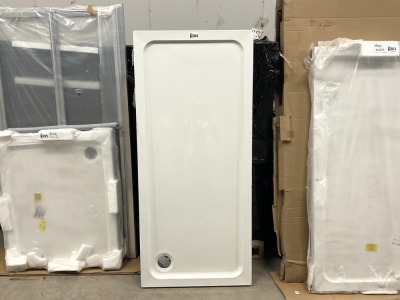 1700mm x 750mm Acrylic Capped Stone Resin Shower Low Profile Tray
