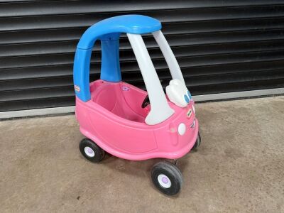LITTLE TIKES COZY COUPE RIDE ON CHILDS CAR (PINK)