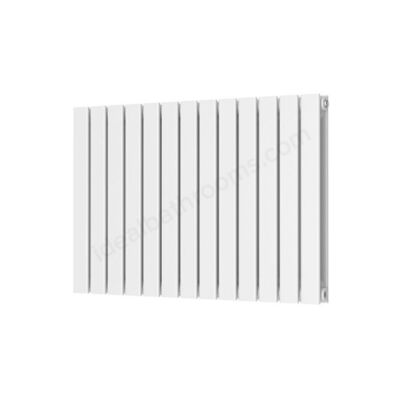 Scudo Bravo Designer Radiator Double 600mm x 886mm (White)
