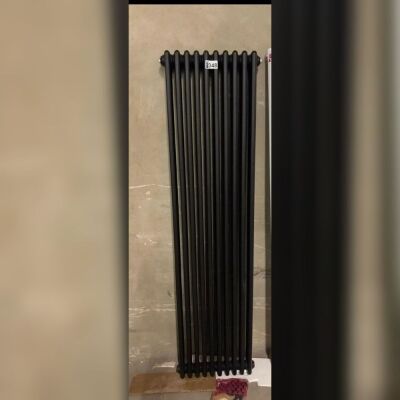 1800mm x 430mm Vertical Column Radiator (Black)