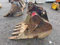 APPROX. 3ft TOOTHED DIGGING BUCKET TO SUIT 13 TON MACHINE - 4