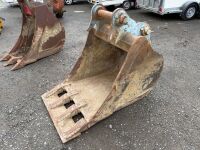 APPROX. 2.6ft RHINOX TOOTHLESS DIGGING BUCKET TO SUIT 13 TON MACHINE - 3