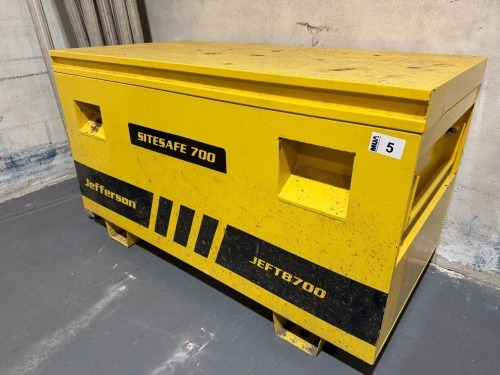 JEFFERSON SITE SAFE 700 SECURE STORAGE CHEST