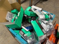 LOT TO INC. ASSORTED BATTEN HOLDERS, SWITCHES, MOUNTING BRACKETS ETC. - 5