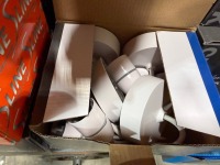 LOT TO INC. ASSORTED BATTEN HOLDERS, SWITCHES, MOUNTING BRACKETS ETC. - 11