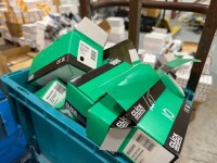 LOT TO INC. ASSORTED BATTEN HOLDERS, SWITCHES, MOUNTING BRACKETS ETC. - 13