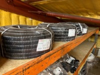 QUANTITY OF UNUSED ASSORTED PVC FLEXIBLE CONDUIT & JOINERS - 6