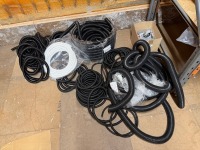 QUANTITY OF UNUSED ASSORTED PVC FLEXIBLE CONDUIT & JOINERS - 11