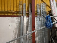 QUANTITY OF ASSORTED GALVANISED HANGER TRUNKING - 2