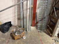 QUANTITY OF ASSORTED GALVANISED HANGER TRUNKING - 4