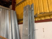 QUANTITY OF ASSORTED GALVANISED HANGER TRUNKING - 10