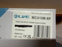 9No. UNUSED LIVE ASSORTED METAL CONSUMER 22-28 WAY UNITS - 2