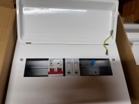 9No. UNUSED LIVE ASSORTED METAL CONSUMER 22-28 WAY UNITS - 6