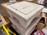 LOT TO INC. ASSORRED UNUSED CLIPS, UNSULATION TAPE, EARTH SLEEVING, GROMMETS, CONNECTORS, JUNCTION BOXES ETC - 17