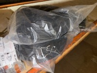 LOT TO INC. UNUSED BREAKER SWITCHES, RUNNER TROLLYS, 240V & 3 PHASE PLUGS, DUEL FUNCTION CAB-80 CABLES - 5