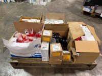 LOT TO INC. BREAKERS, SWITCHES, BATTERIES ETC. - 2
