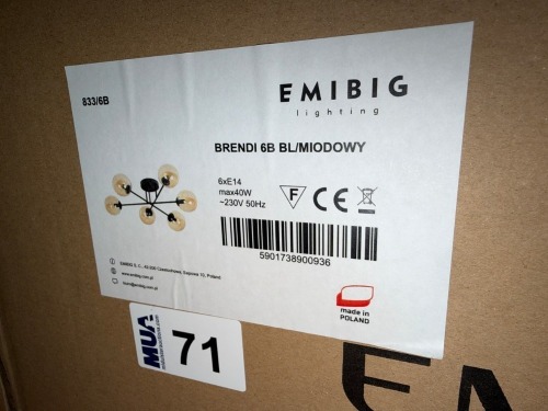 EMIBIG SPACE 4 BL/MIODOWY LIGHT