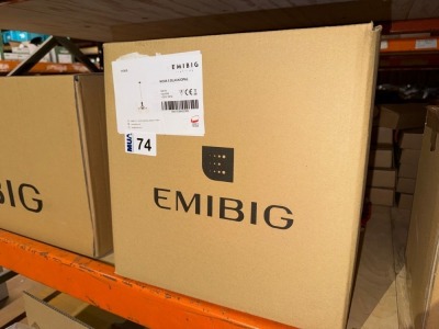 EMIBIG NOVA 5 BLACK/GRAFIT LIGHT