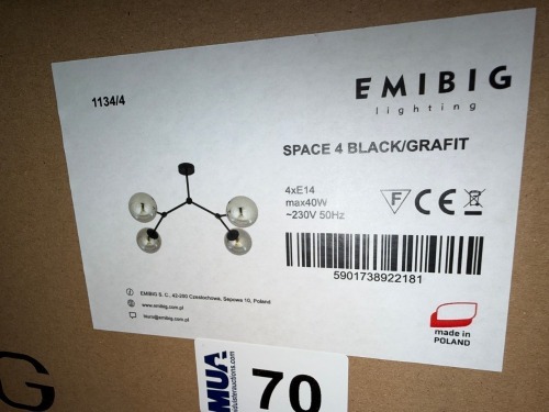 EMIBIG SPACE 4 BLACK/GRAFIT LIGHT