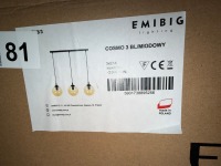 EMIBIG COSMO 3 BL/MIODOWY LIGHT - 2
