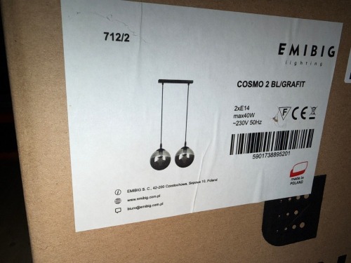 2No. EMIBIGCOSMO 2 BL/GRAFIT LIGHT