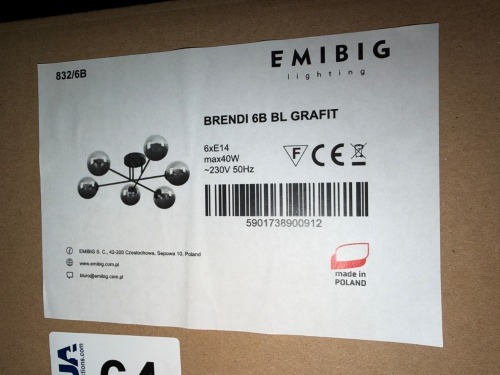 UNUSED EMIBIG BRENDI 6B BL/GRAFIT LIGHT