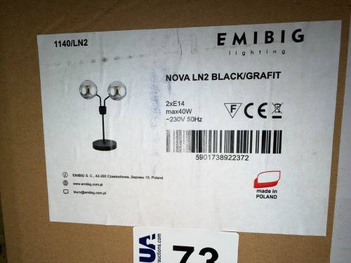 EMIBIG NOVA LN2 BLACK/GRAFIT LIGHT