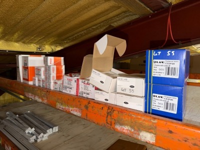 QUANTITY OF ASSORTED UNUSED METERS, RELAYS & SWITCHES
