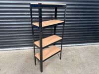 4 TIER METAL SHELVING UNIT - 2