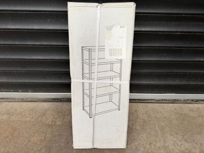 UNUSED SHELVING STORAGE UNIT (UNBUILT)