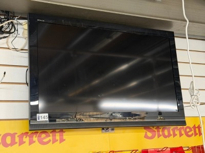 SONY BRAVIA APPROX. 39" FLAT SCREEN TV - NO REMOTE