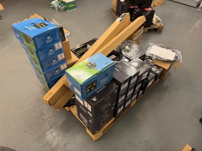 LOT TO INC. UNSUED ASSORTED LIGHTS & DRIVERS