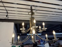 SEARCHLIGHT ASCONA SL41612-12AB ANTIQUE BRASS LIGHT - 2