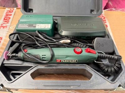 UNUSED PARKSIDE MODELLING & ENGRAVING SET