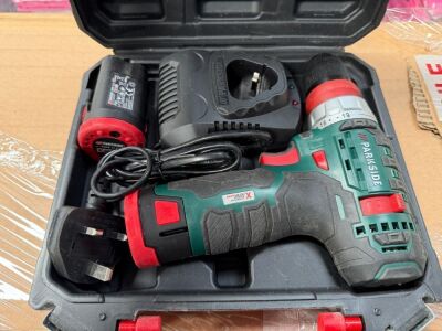 UNUSED PARKSIDE 12v CORDLESS SCREWDRIVER